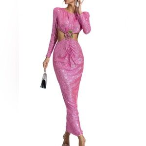 🌸 NWT Catchall Sequin Backless Dress🌸